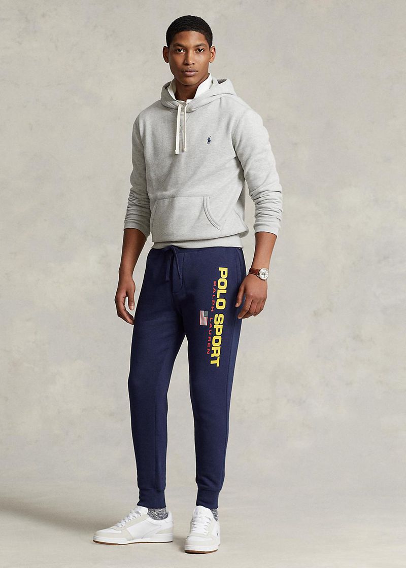 Pantalones Polo Ralph Lauren Hombre Polo Sport De Lana Tracksuit Bottoms Chile Azul Marino PJISN-2769